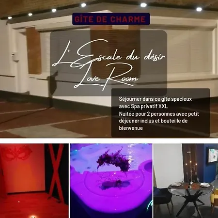 L'Escale Du Desir, Spa Privatif Calais Extérieur photo